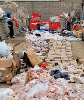 destruccion de alimentos en mal estado notarial