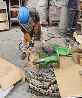 destruccion de materiales descontinuados