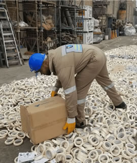 destruccion de materiales peligrosos
