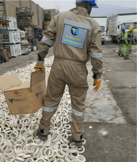 destruccion de materiales vencidos